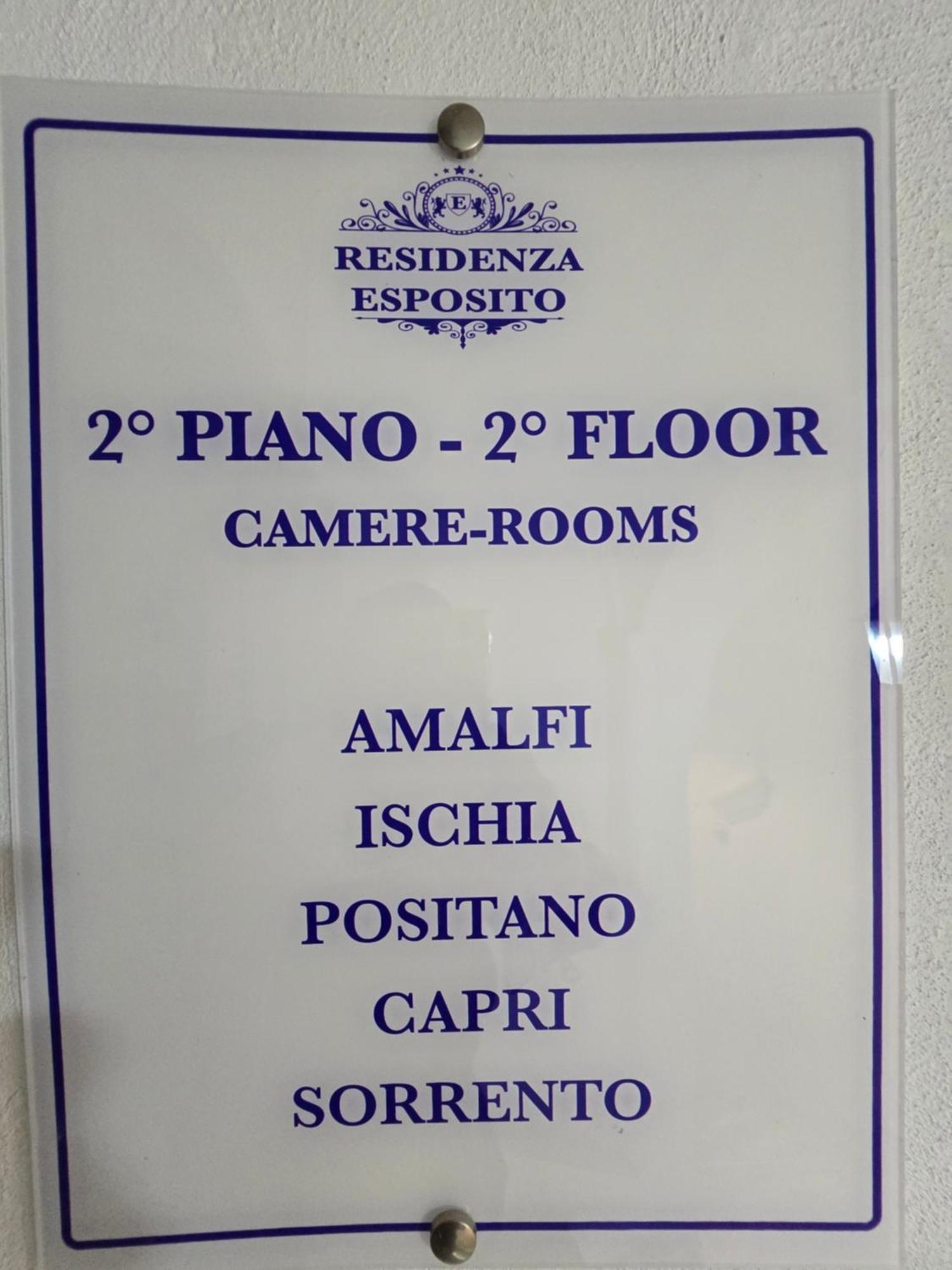 Residenza Esposito Hotel Napoli Eksteriør billede